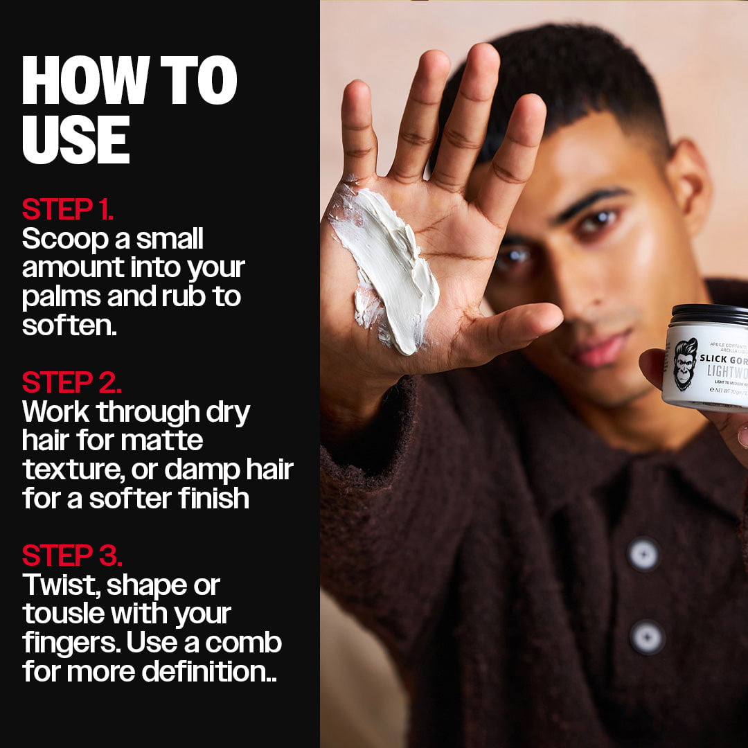 How to use Slick Gorilla Lightwork Pomade